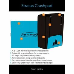 Brand new ✨ Trango Stratus Bouldering Pad 😍 -Grivel Shop 94100 StratusCrashpad FeatureOverviewLineDrawing 2048x rsz 38363.1651796543