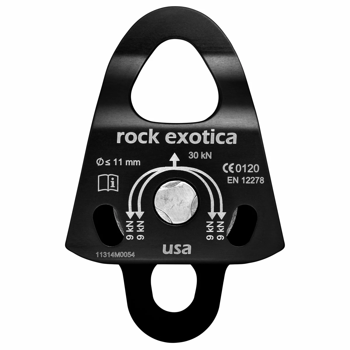 Brand new ๐ Rock Exotica Mini Machined Pulley - Double Sheave โญ 1 Brand new ๐ Rock Exotica Mini Machined Pulley - Double Sheave โญ