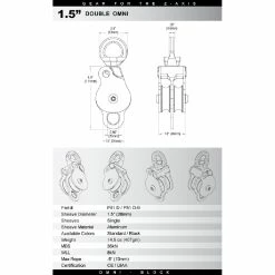 Brand new 🌟 Rock Exotica Omni-Block 1.5 Double 🛒 16 Brand new 🌟 Rock Exotica Omni-Block 1.5 Double 🛒 -Grivel Shop p51 d specs 53432.1652995324