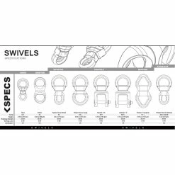 Top 10 ๐ Rock Exotica Rotator Shackle Swivel ๐ 5 Top 10 ๐ Rock Exotica Rotator Shackle Swivel ๐ -Grivel Shop swivels sizing 3 10947.1656611048